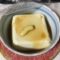 レンジでチンして作った湯豆腐です。