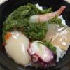 気仙沼は斉吉の海鮮丼です。甘エビ入り