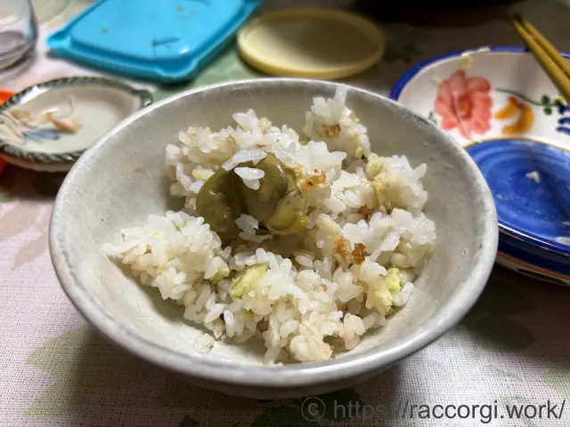 そら豆ごはん