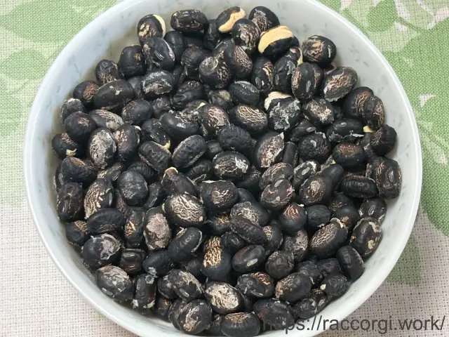 食用に選別した枝豆